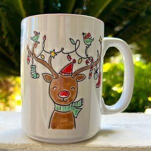 Reindeer Christmas Mug